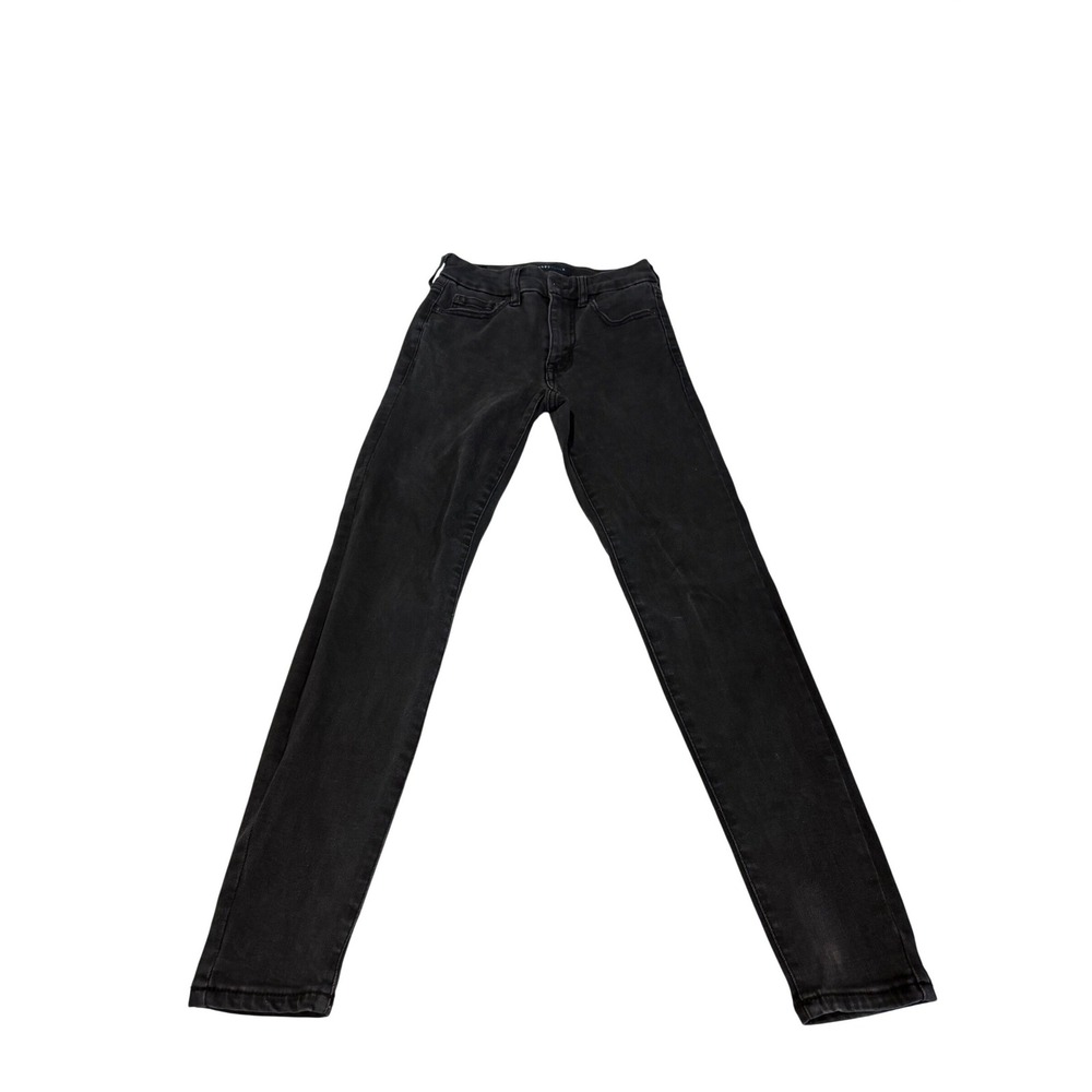 Aeropostale Womens High Rise Curvy Jegging Black Skinny Jeans Size 000 Reg - Picture 4 of 6
